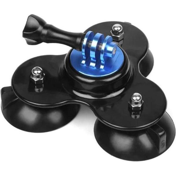 TMC Raamstatief met 3 zuignappen / Raamhouder (GoPro / SJCAM / Denver / Rollei)