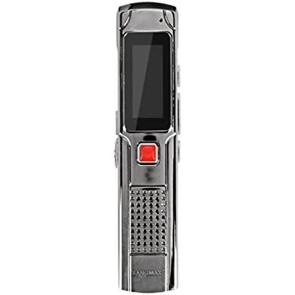 Sangmax - YHR-11 - Digitale audio voice recorder mp3-speler - 8GB - oplaadbaar - aluminium