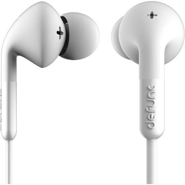 Defunc Go Music white in ear headset 3,5 mm