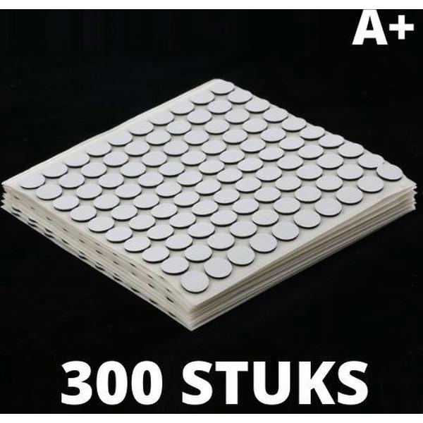 Dubbelzijdige Tape Rondjes - 300 Stuks - Plakkers - Ophang Stickers - Foto's en Posters - DIY