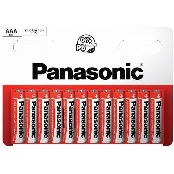 Panasonic Batterijen Type AAA |10 blisters van 12 batterijen | 120 totaal