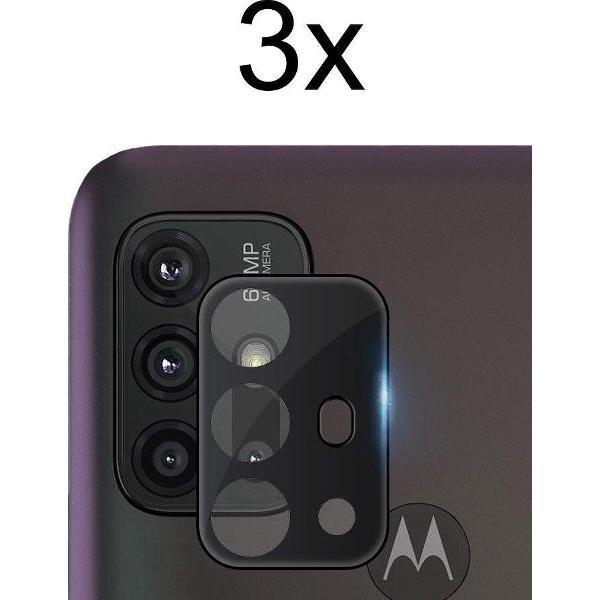 Beschermglas Motorola G10 Screenprotector - Camera Lens Screenprotector - 3x