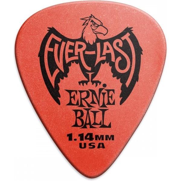 Ernie Ball Everlast Delrin Pick 6-pack plectrum 1.14 mm
