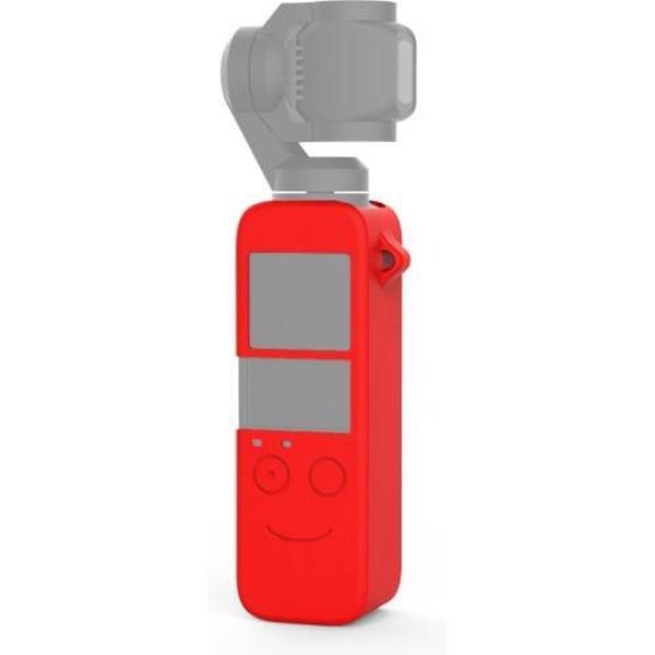 Body siliconen beschermhoes voor DJI OSMO Pocket (rood)