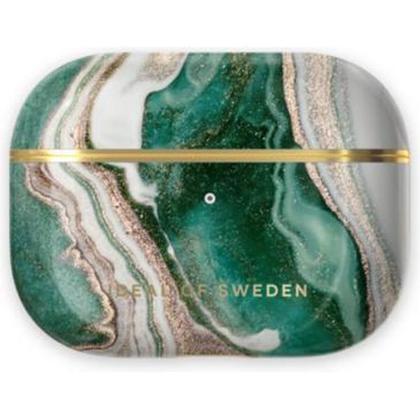iDeal of Sweden AirPods Case Print voor Pro Golden Jade Marble