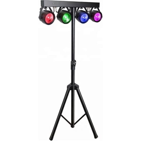 Led spots COB 4x30W RGB aan statief