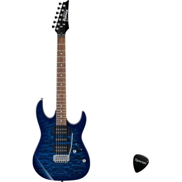 Ibanez GRX70QATBB / Elektrische gitaar inclusief specter plectrum