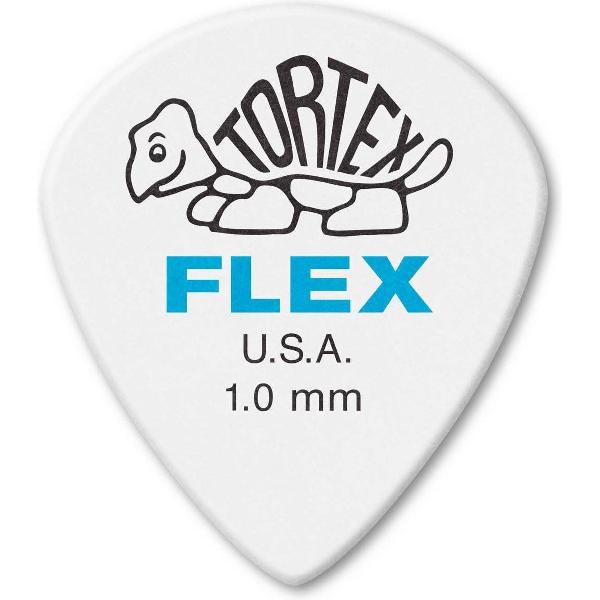 Dunlop Tortex Flex Jazz III XL 1.00 mm Pick 6-Pack Jazz plectrum