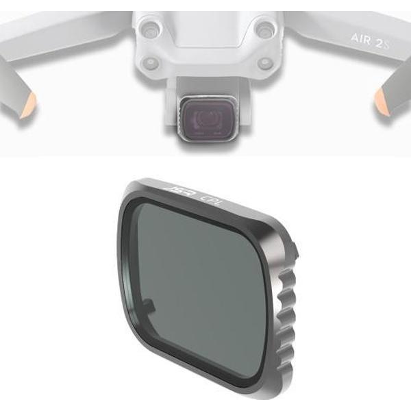 JSR KS CPL lensfilter voor DJI Air 2S, aluminium frame