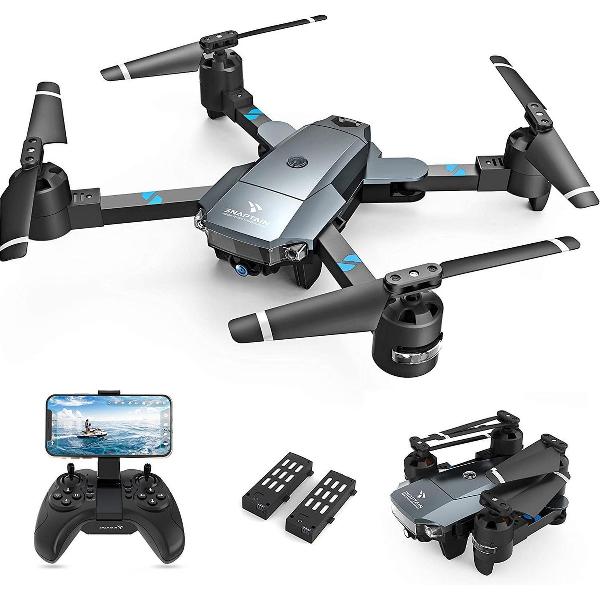 Snaptain A15H - Drone met Camera - Full HD - WiFi FPV - Quadcopter - Werkt Ook Met App- Gratis Extra Batterijen