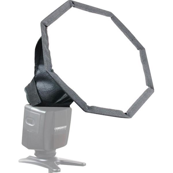 20cm universele Octangle Style Flash Folding Soft Box, zonder flitslichthouder (zwart + wit)
