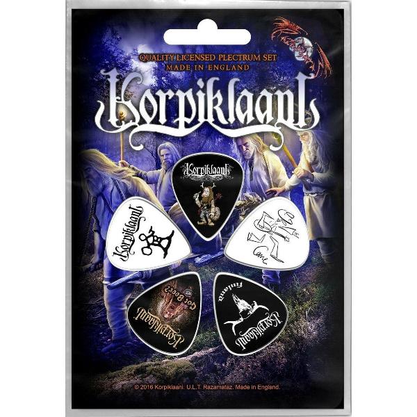 Korpiklaani Plectrum Noita Set van 5 Multicolours