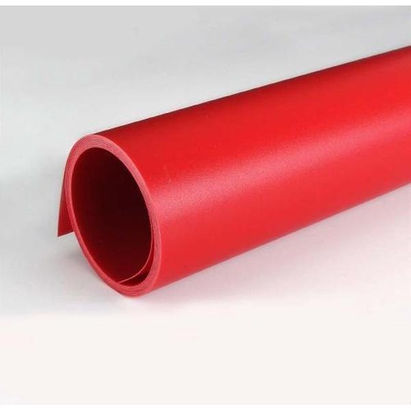 70x140cm Schieten Achtergrond Bord PVC Mat Bord Fotografie Achtergrond Doek Effen Kleur Schieten Props (Rood)