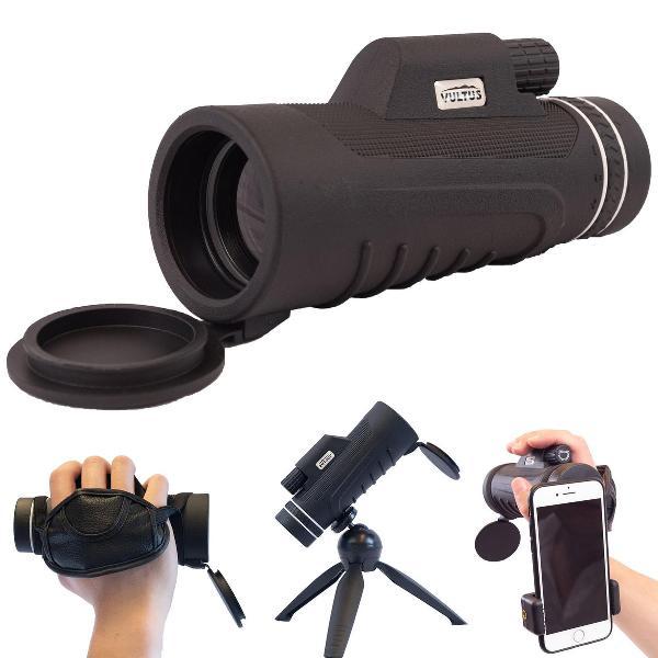 Vultus Monokijker – 10x42 – Monoculair met Statief – Vogelkijker Inclusief Handstrap – Verrekijker Vogelsspotten – Monokijker Verrekijker – Vultus Explora