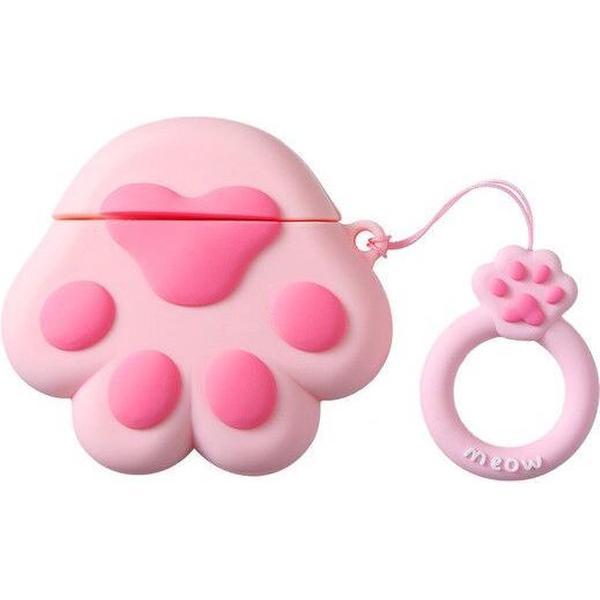 Airpods Hoesje | Airpods Case | Dieren | Honden Pootje | Roze | Vaderdag Kados | Vader Cadeautjes | Geschenk