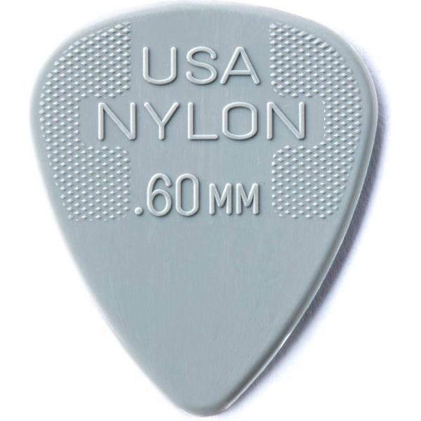 Dunlop Nylon Standard Pick 6-Pack 0.60 mm standaard plectrum