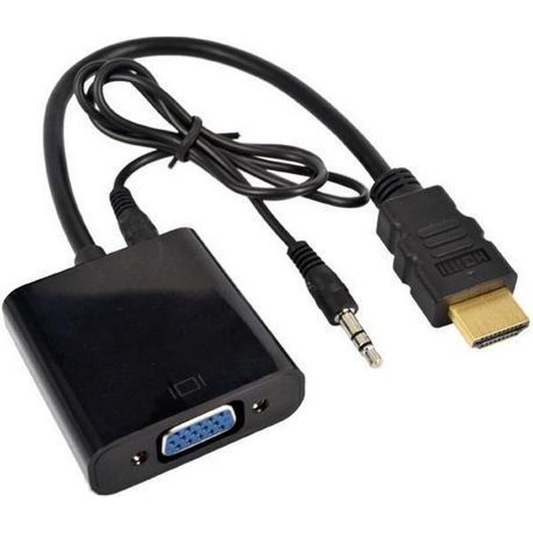 HDMI naar VGA + AUX-audio kabel adapter