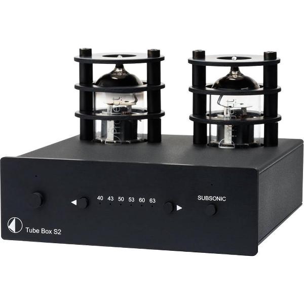 Pro-Ject Tube Box S2 zwart Phono voorversterker