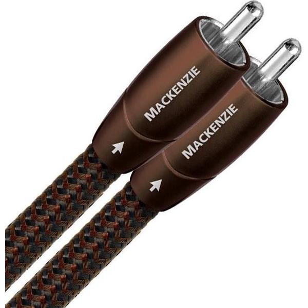 AudioQuest 2m Mackenzie RCA audio kabel Zwart