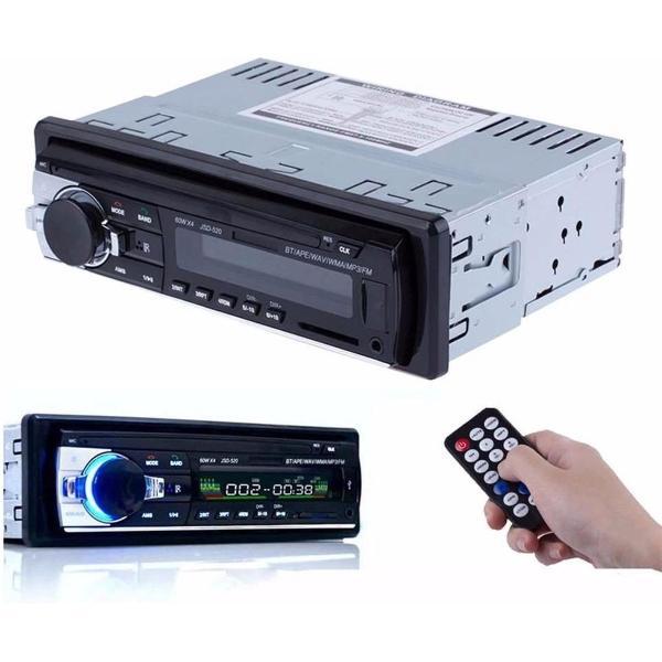 WiseGoods - Autoradio Digitaal Bluetooth - Auto Radio met USB Inclusief Afstandsbediening - Stereo - MP3 Speler - ISO Port