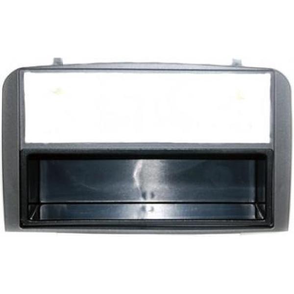 2-DIN frame met bakje Alfa 147 2000-2010/GT 2007-> Antraciet