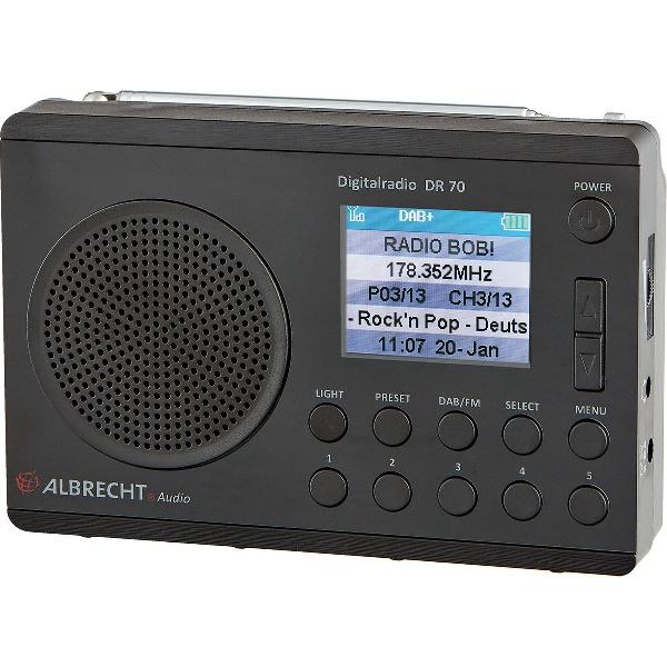 Albrecht DR70 DAB+ en FM radio