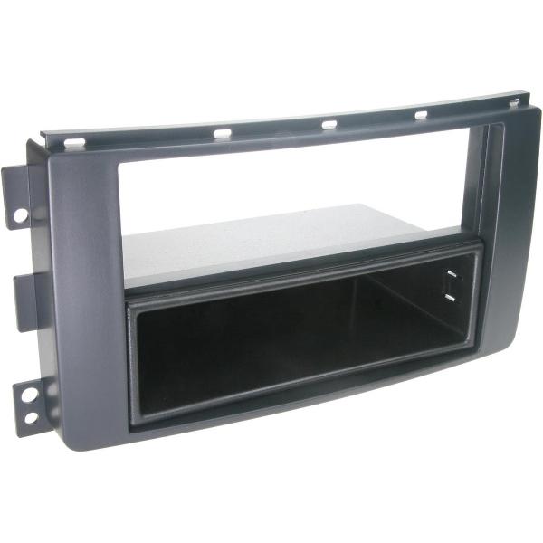 2-DIN Paneel Smart ForTwo/ For Four Kleur: Zwart