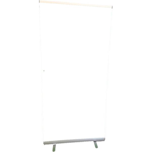 Whitescreen 100cm x 200cm ultra wide + draagtas (Roll-up banner white screen)