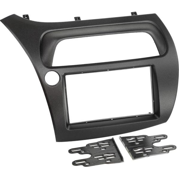 2-DIN Paneel Honda Civic 2006-2012 Kleur: Zwart