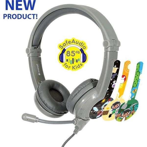 BuddyPhones GALAXY Headset Hoofdband Grijs