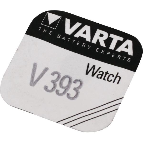 Varta V393 Knoopcel Batterij Zilver