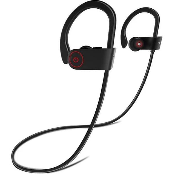 MANI Bluetooth Oordopjes Draadloos - In ear oortjes handig voor Hardlopen en Sport- Zwart/Zwart