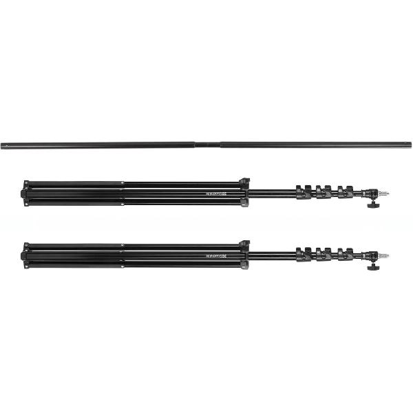 Complete Achtergrondhouder Set / Achtergrond Systeem - Type SET-395