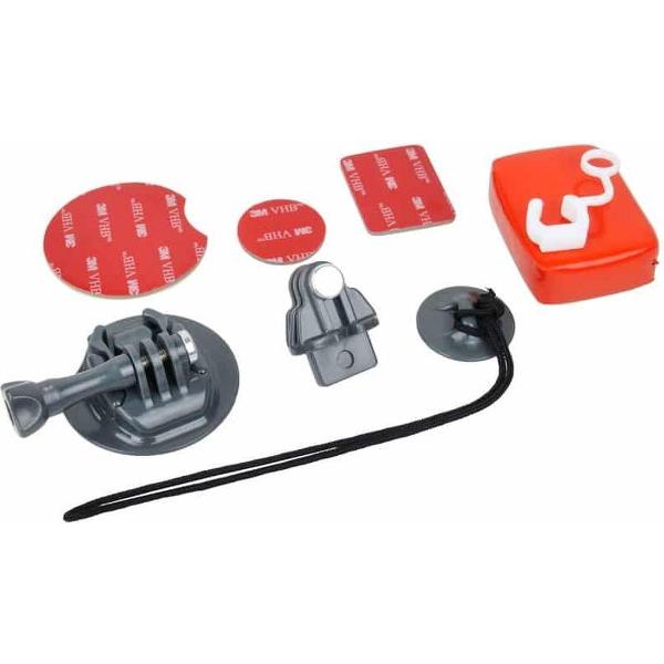 TMC 10 Artikelen Board Mount Surf Snowboard Wakeboard Set voor GoPro Hero 4 / 3+ / 3/2/1 (grijs)