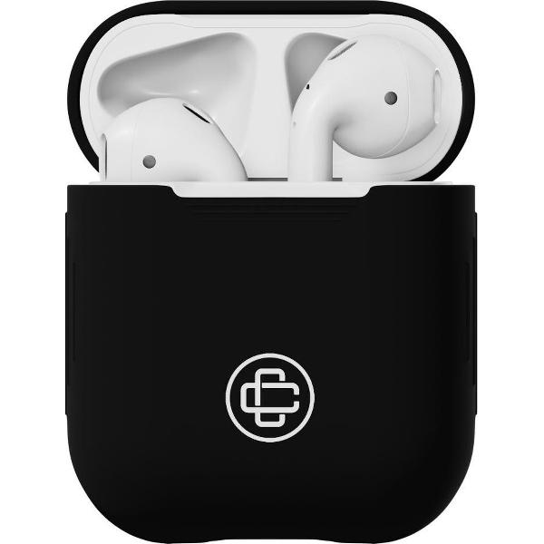 Case Closed - AirPods Case - Silicone - Zwart