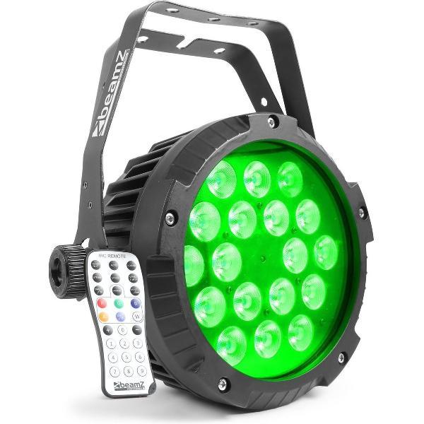 BeamZ Professional BWA418 waterdichte aluminium PAR spot voor gebruik buitenshuis.