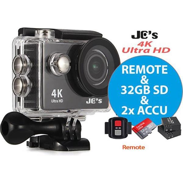 JC's 4K Ultra HD - Actioncamera - Waterdicht