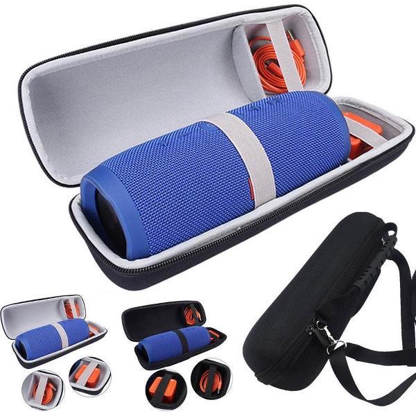 Opberghoes Voor JBL Charge 3 / Pulse 2 Speaker - Zwart/Grijs
