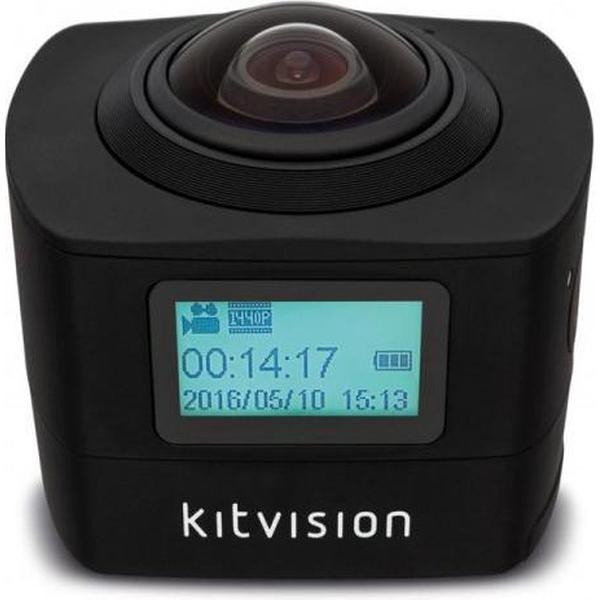 Kitvision Action Camera Immerse DUO 360 Degree Dual Lens Black