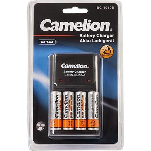Camelion PlugIn Charger BC1010B incl. 4x NiMH AA 2500mah
