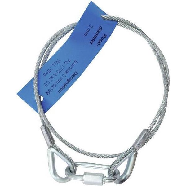 EUROLITE Safety Bond AG-5 3x600mm up to 5kg sil