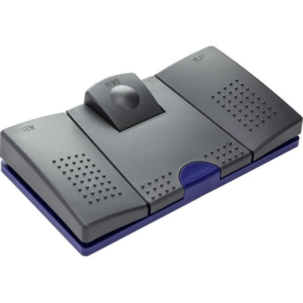 Grundig 540 USB afstandsbediening Wired Black,Blue Press buttons