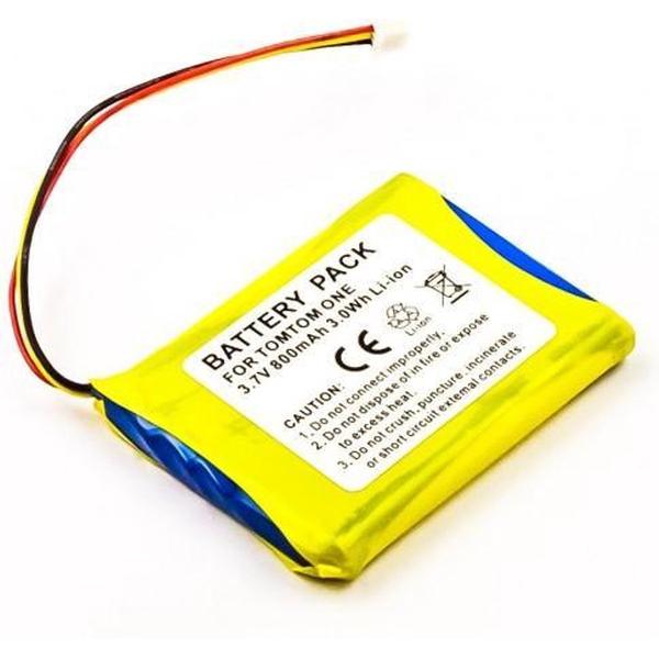 Battery TomTom One, Li-ion, 3,7V, 800mAh, 3,0Wh