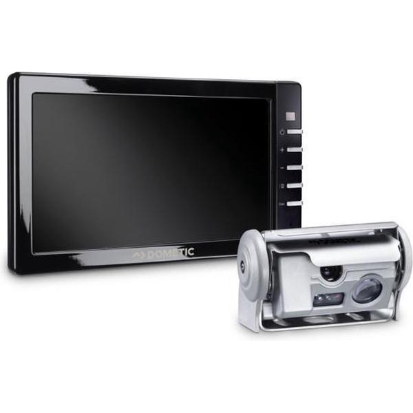 Dometic PerfectView RVS 794 achteruitrijcamera set met zilverkleurige dubbele shutter camera
