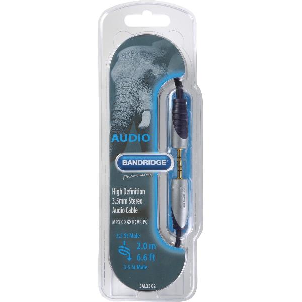 Bandridge - Aux Kabel - 2 meter