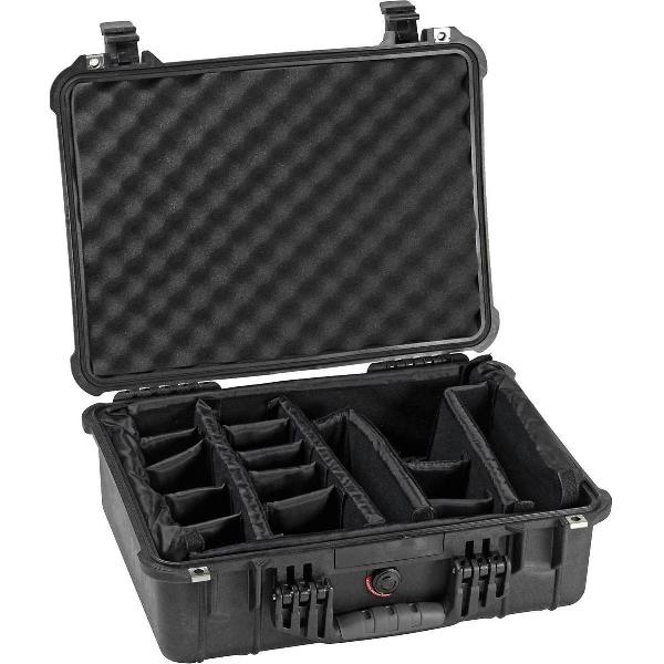 Peli 1524 Waterdichte Camerakoffer Zwart met Dividers