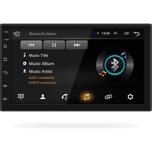WiseGoods - Premium 2DIN Autoradio - Autoradio Met Navigatie En Camera - Android 8.1 - 7'' Autoradio - Quad Core - Multimediaspeler