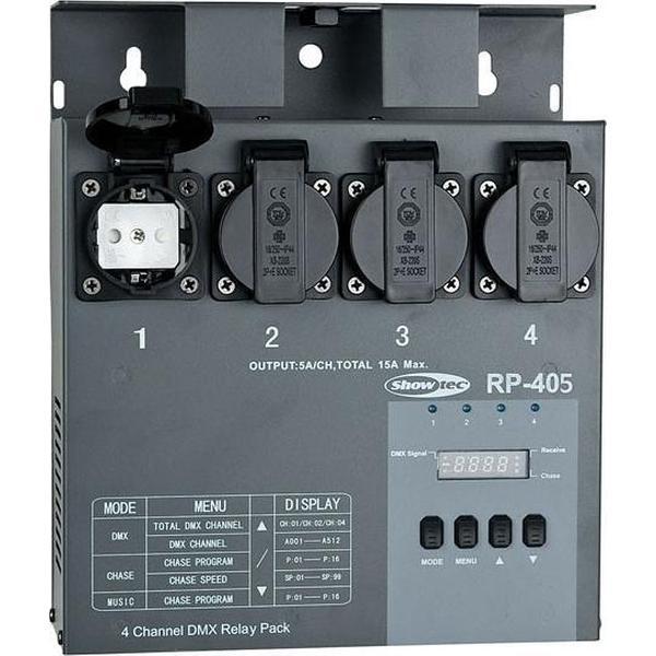 Showtec RP-405 MKII Relay Pack Switchpack