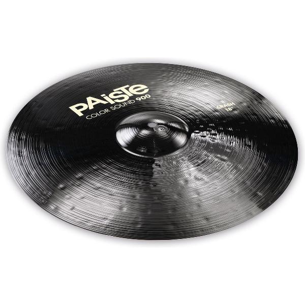 Paiste Crash bekken 900 serie Color Sound Black