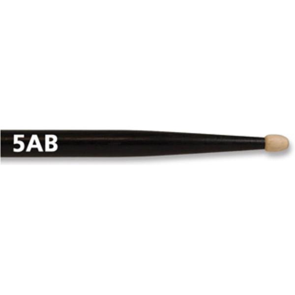 5AB Sticks, zwart American Classic, Wood Tip